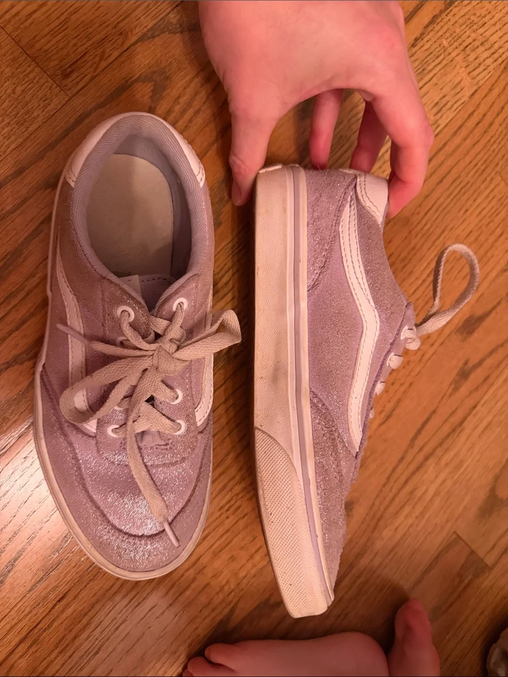 Vans Low-Top Lace-Up Sneakers in Dusty Mauve
